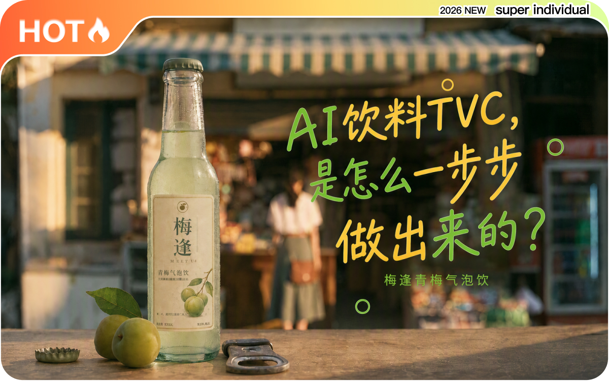 【品牌广告】我用AI制作了一支原创饮料TVC：从产品设定到最终成片